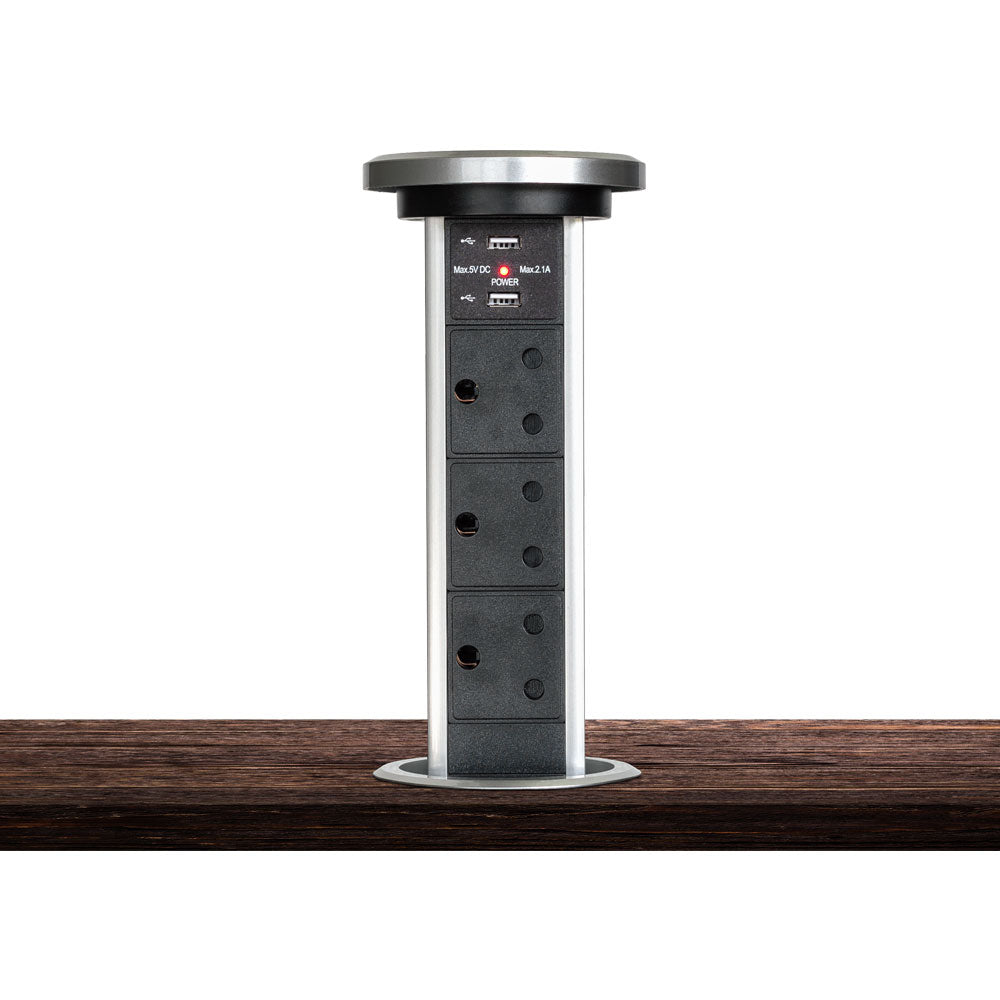 90MM MOTORISED WIRELESS CHARGING POP-UP COLUMN