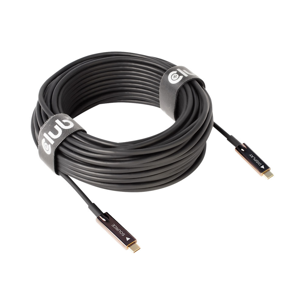 CLUB3D 20M USB3.2 GEN2 TYPE-C UNIDIRECTIONAL ACTIVE OPTICAL CABLE (CAC-1589)