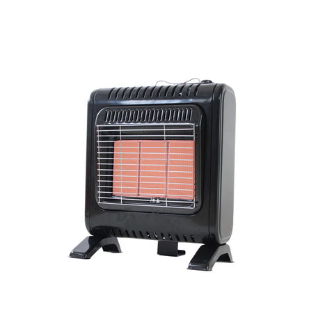 3-PANEL INFRARED RADIANT INDOOR GAS MINI HEATER