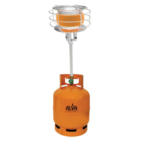 ALVA 360° CYLINDER TOP HEATER + STEM