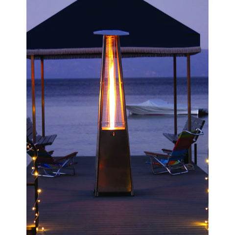 ALVA PATIO GAS HEATER QUARTZ GLASS TUBE