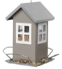 Birdhouse f/seed - Flint grey - HomeAfford