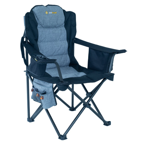 Big Boy Arm Chair 220kg Blue - HomeAfford