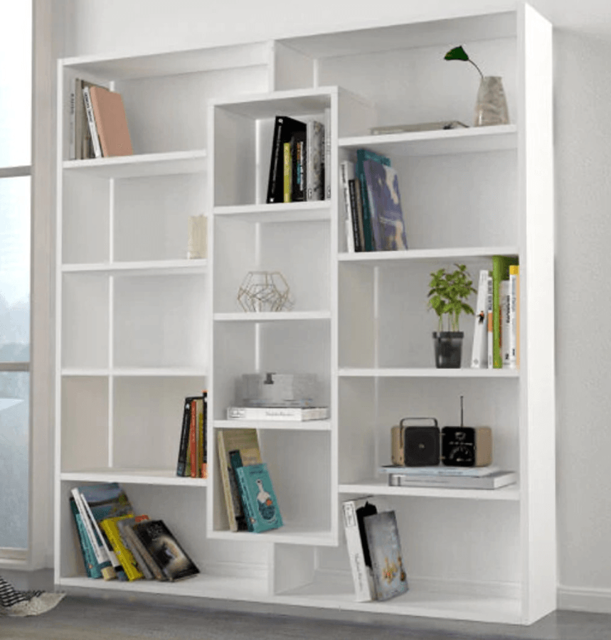 Armoire Ample Bookcase White - HomeAfford