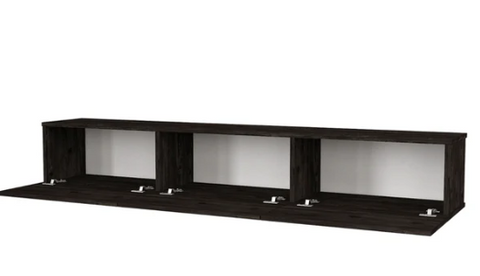 SALE Share: Armoire Damla Floating TV Stand - Dark Brown - HomeAfford