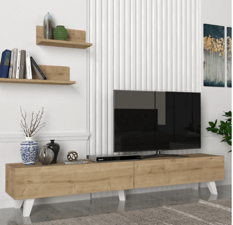 Armoire Amerika TV Unit Sapphire - HomeAfford