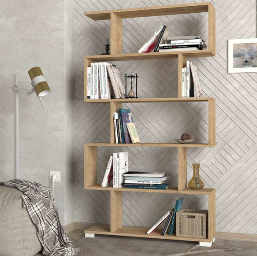 Armoire Vitale Bookcase Sapphire - HomeAfford