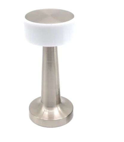 Share: HomeMax Silver LED Touchable Desk Lamp - HomeAfford