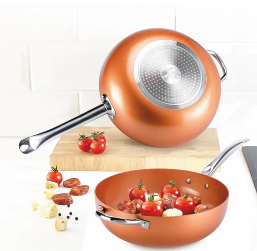 Copper Chef - Wok Pan - Non Stick Coating - HomeAfford