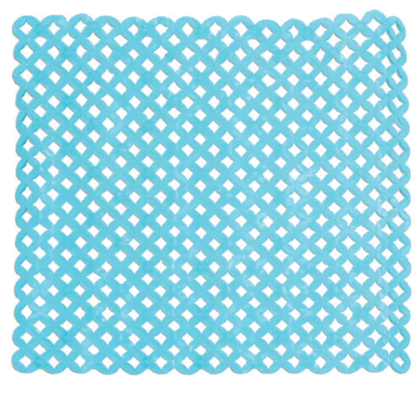 SHOWER MAT BLUE - HomeAfford