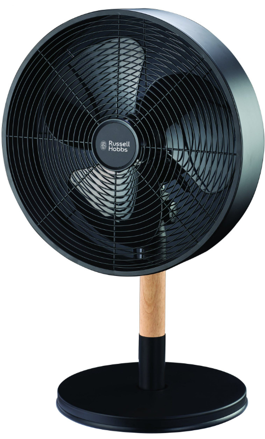 RHMDF3 RH BLACK DESK FAN - HomeAfford