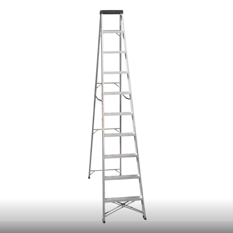 10 Step Aluminium A Frame Ladder - HomeAfford