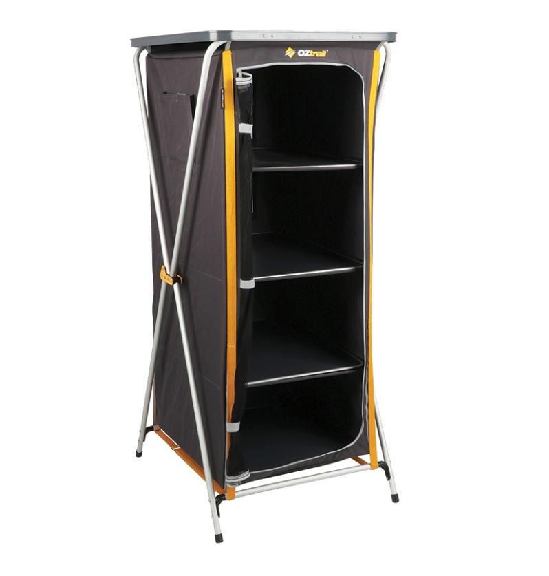 4-Shelf Deluxe Camp Cupboard 30kg - HomeAfford