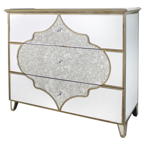 Bella pedestal 3 drawer - HomeAfford