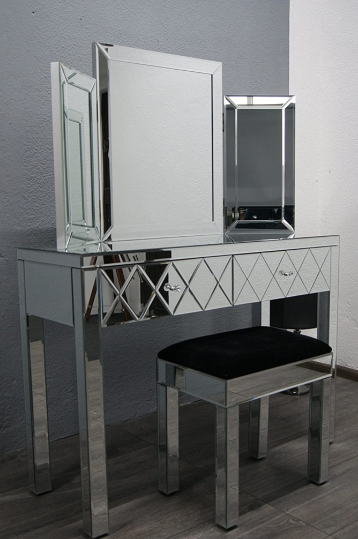 Belleza mirror dressing table set - HomeAfford