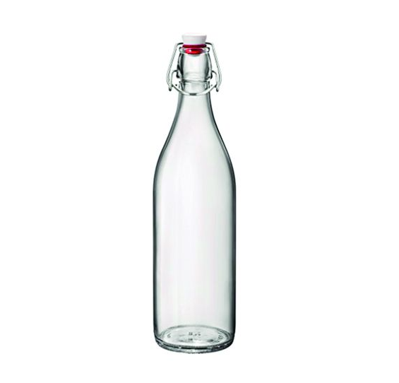 Bottle 1L- Clear Glass - HomeAfford