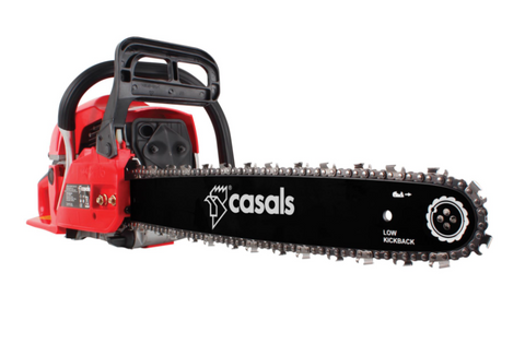 Chainsaw Petrol Plastic Red 460mm 52CC - HomeAfford