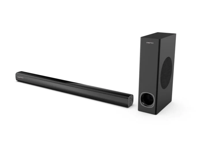 SINOTEC 240W 2.1 SOUND BAR WITH SUB WOOFER (AUX, OPTICAL,HDMI - HomeAfford