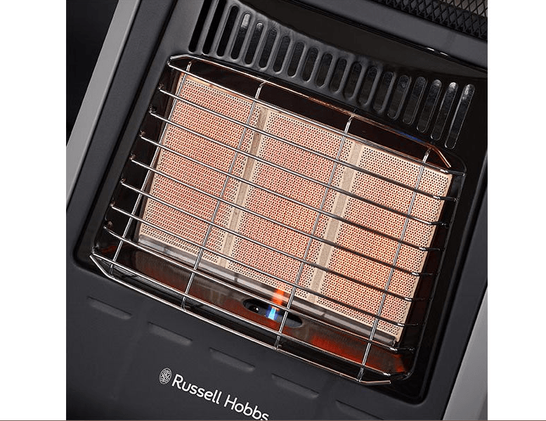 RHGQH03 Russell Hobbs 3 Panel Gas & Quartz Heater - HomeAfford