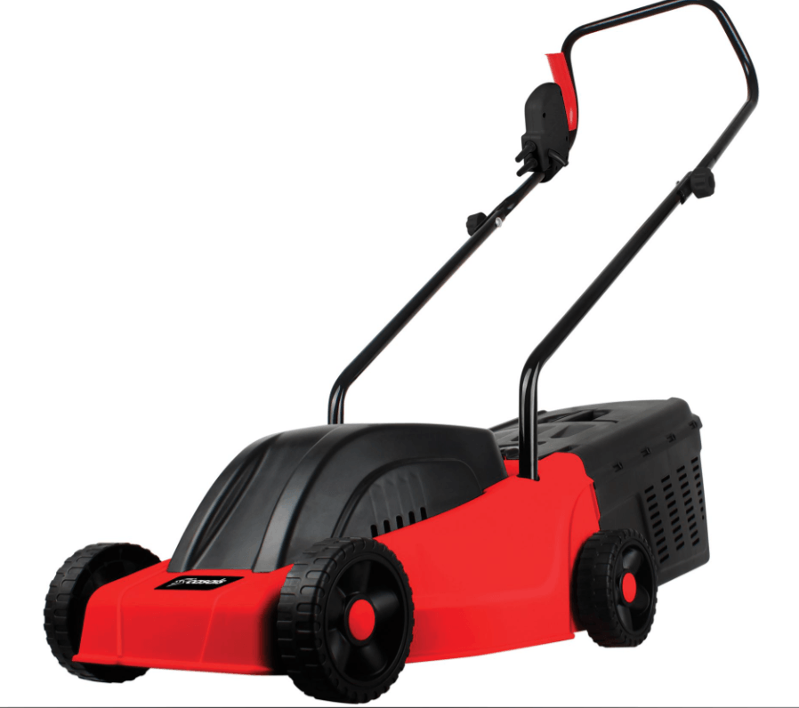 Lawnmower Electric Plastic Red 300mm 1000W - HomeAfford