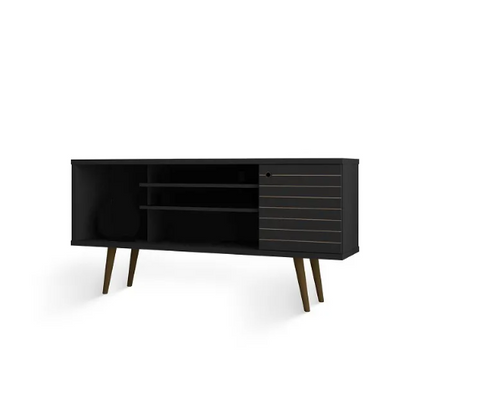 TV STAND SAFIRA Black Matte 1.3m