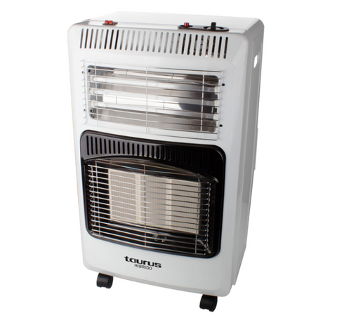 Taurus Heater Electric & Gas Aluminium White 4200W "Hibrido"