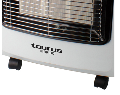 Taurus Heater Electric & Gas Aluminium White 4200W "Hibrido"