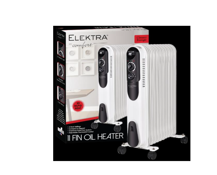 ELEKTRA 11 FIN OIL HEATER (V1)