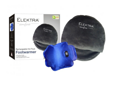 RECHARGEABLE HOT PACK FOOTWARMER