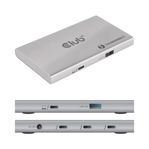 CLUB3D THUNDERBOLT 4 SMART HUB (CSV-1580)