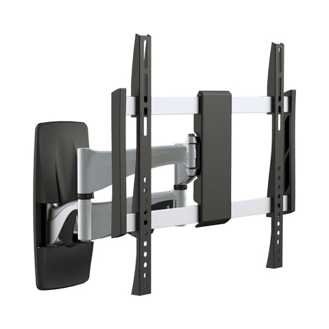 BRACKET - ELEGANT ALUMINUM FULL-MOTION CURVED & FLAT PANEL TV WALL MOUNT - For most 32"-55" curved & flat panel TVs