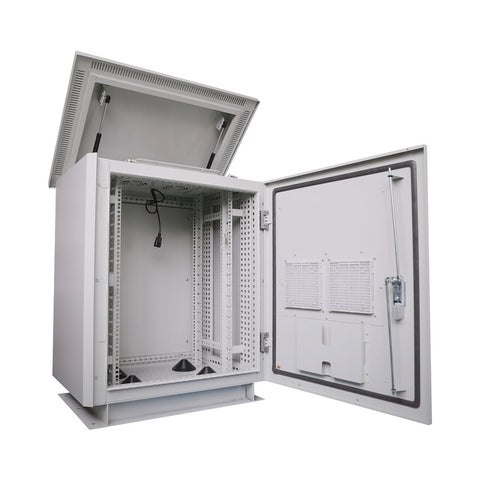 LINKQNET 18U IP45 OUTDOOR WALL MOUNT CABINET - 800(W) X 600(D)MM